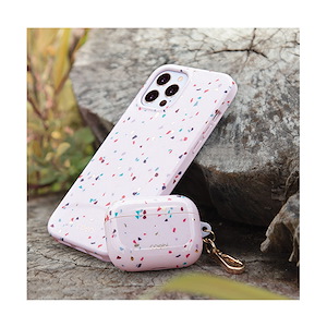 قاب ایرپاد پرو یونیک مدل Coehl Terrazzo Uniq Coehl Terrazzo Blush Pink AirPods Pro Case